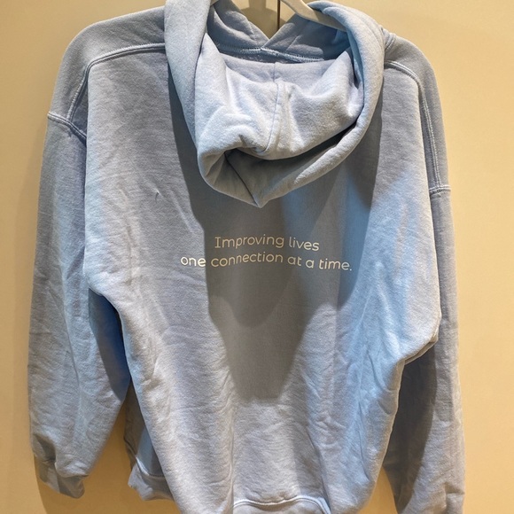 Light blue hoodie - Picture 2 of 2